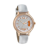 Fastrack, Women's  Watch Analog, White Dial White Leather Strap,  6168WL01